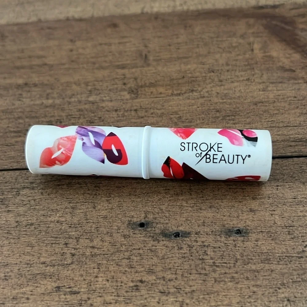 Stroke of Beauty lip shine lipstick mixed media shade Louise